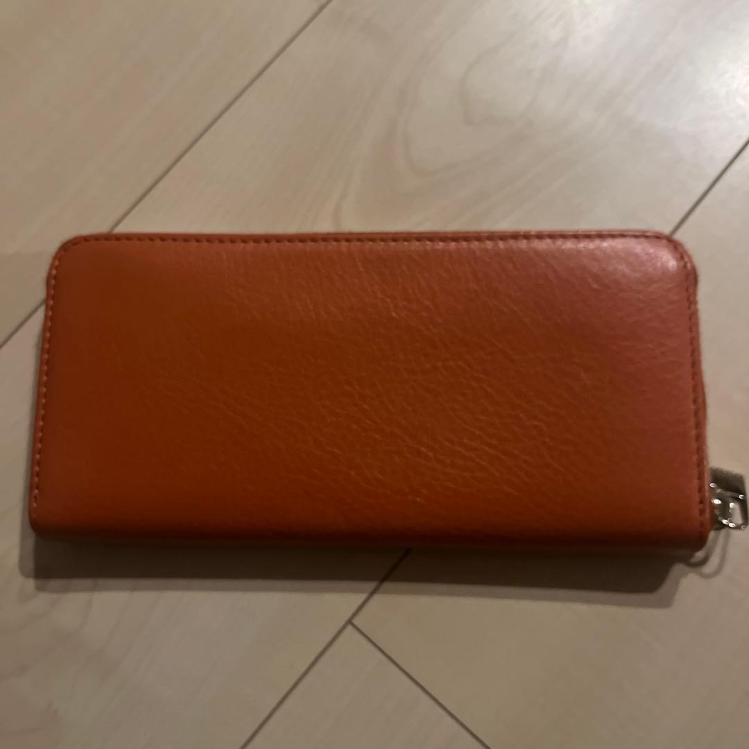 未使用品　ヒロフ　長財布 ラウンドファスナー レザーロング ウォレット 本革