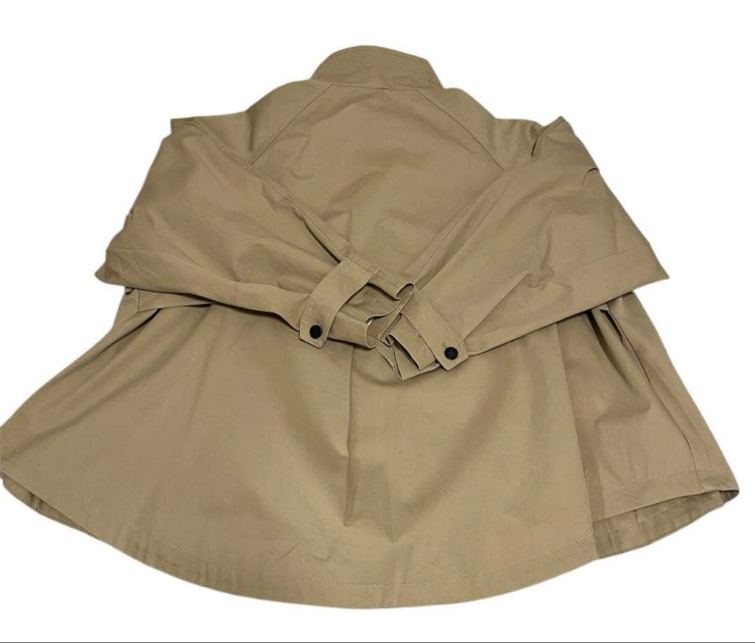 【Nalm. 】フリルハーフトレンチ