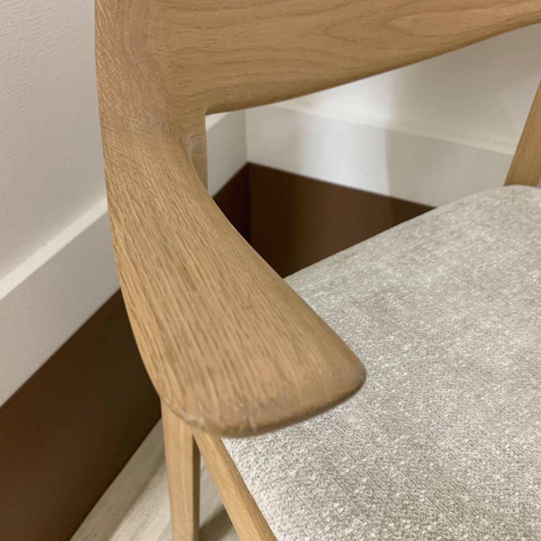 ①CONDEHOUSE カンディハウス ウイングラックス サイドチェア