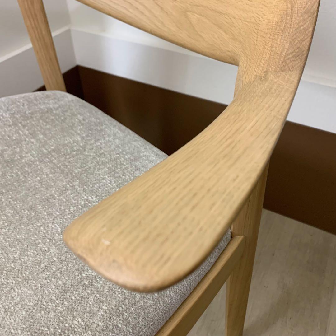 ①CONDEHOUSE カンディハウス ウイングラックス サイドチェア