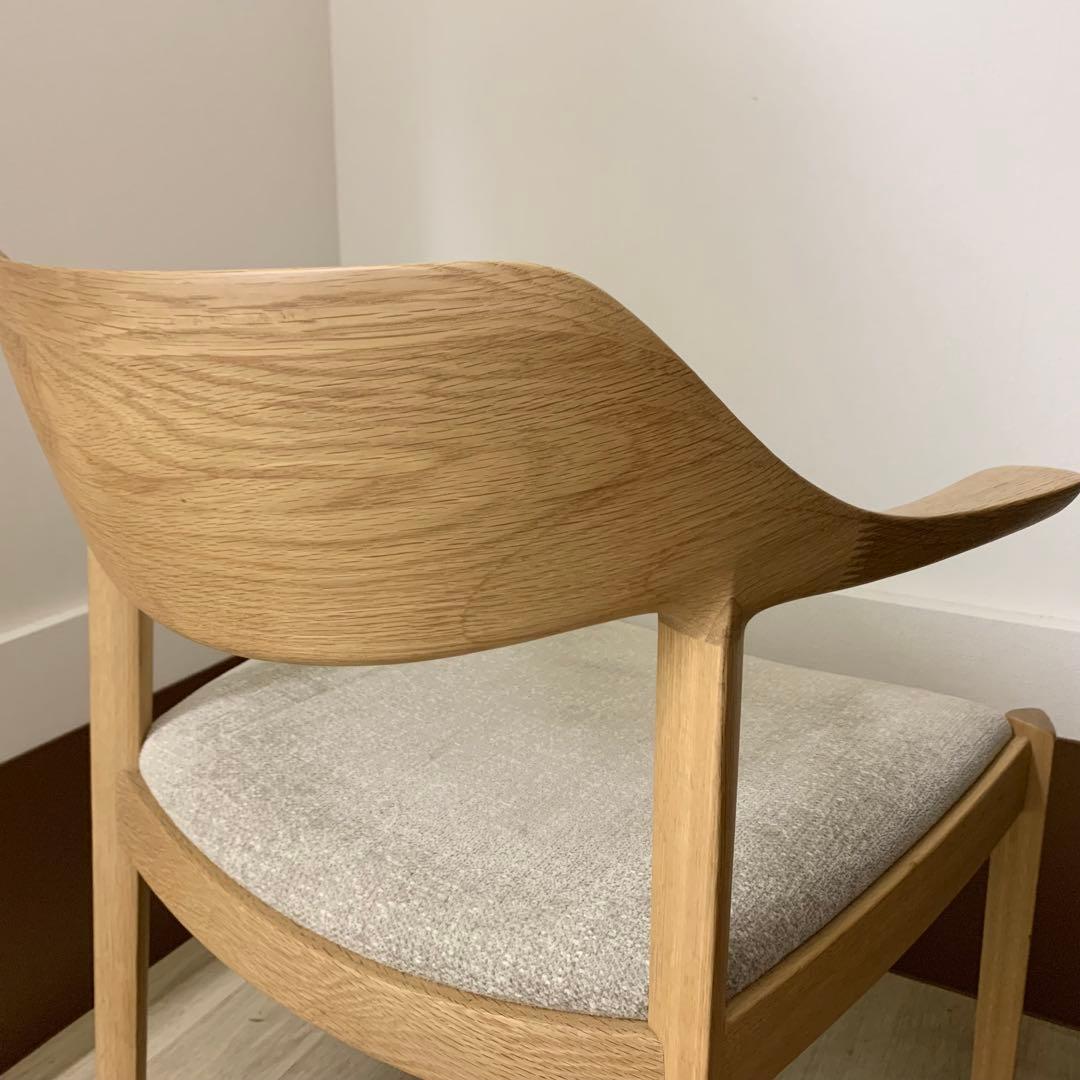 ①CONDEHOUSE カンディハウス ウイングラックス サイドチェア