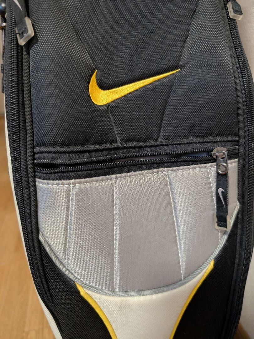 NIKE キャディバッグ ブラック/イエロー