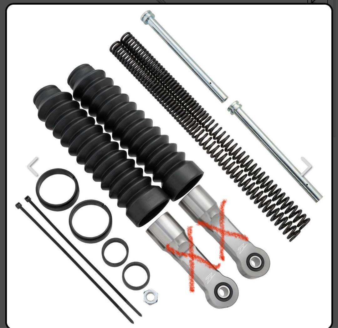 最終値下！ZETA オフロードサスペンションキット クロスカブ110