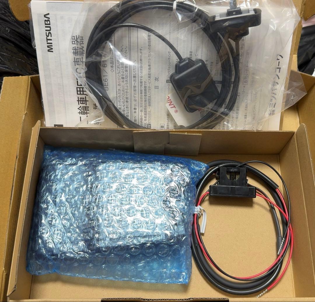 h*s様 新セキュリティ対応 MSC-BE61 二輪車用ETC車載器　ミツバサン