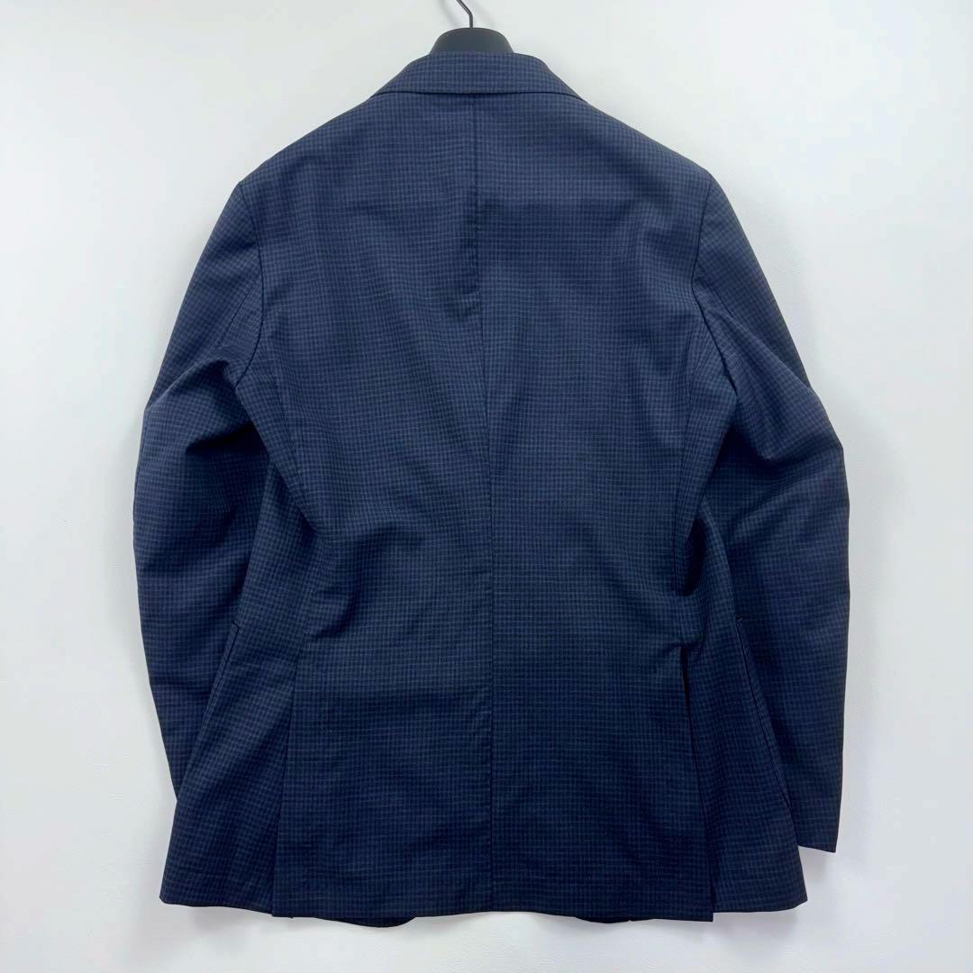 極美品✨トンボリーニ テーラードジャケット レダ生地 チェック Super110