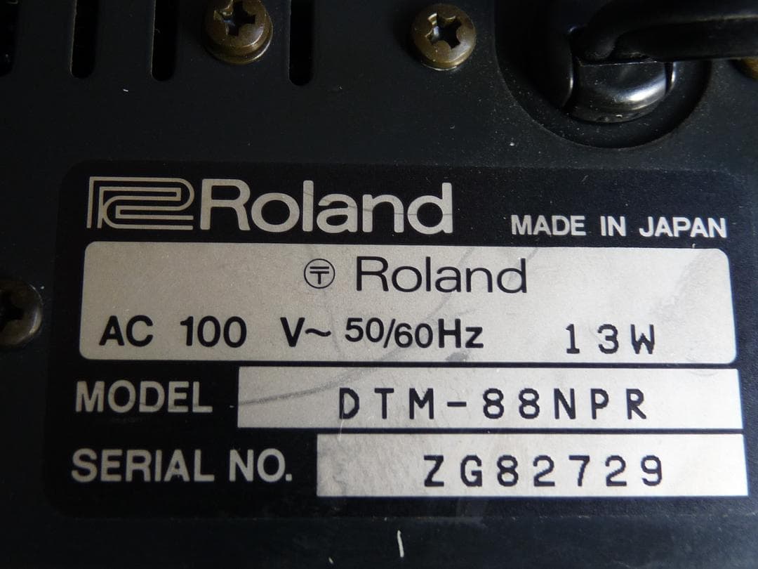 Roland SC-88 MIDI音源モジュール DTM-88NPR