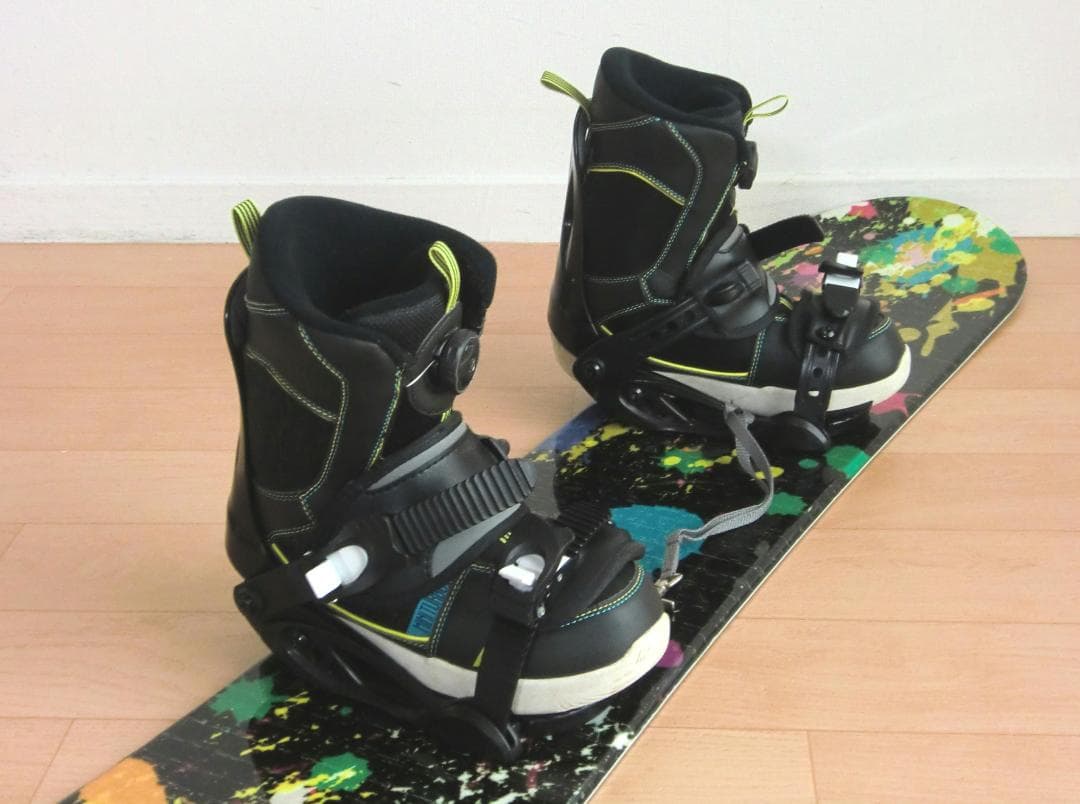 ■■送料無料■OREO＋K2■子供用スノボセット■板120/靴23■WAX済■■