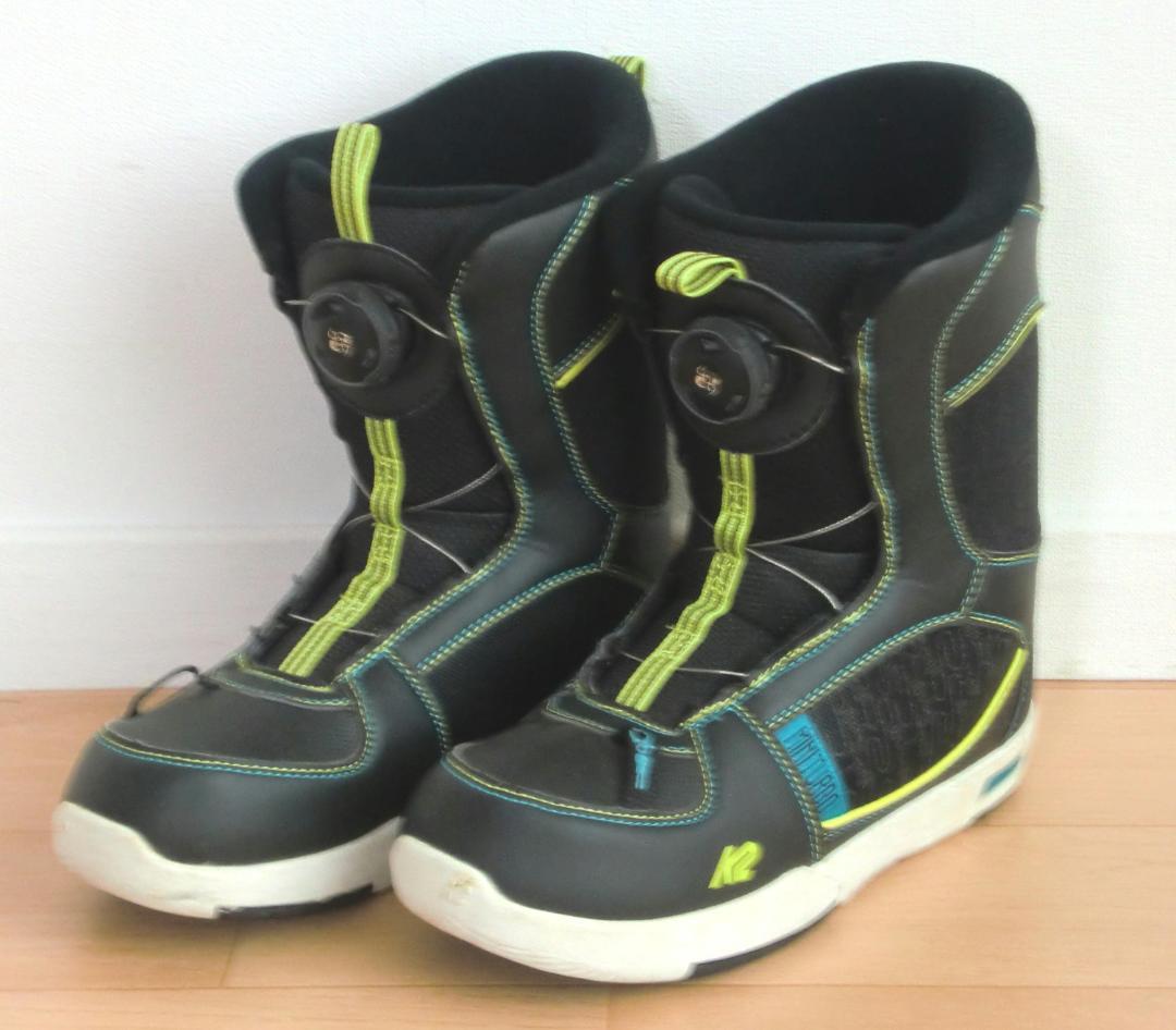 ■■送料無料■OREO＋K2■子供用スノボセット■板120/靴23■WAX済■■