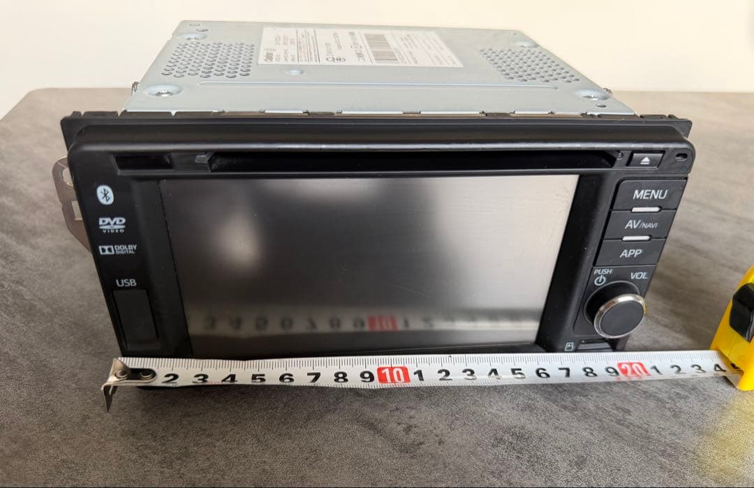 ダイハツ純正 クラリオン カーナビ QY-1032D-A ワンセグ USB CD