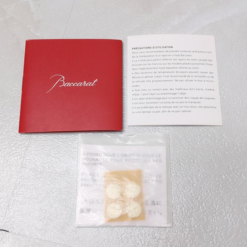 Baccarat EYE バカラ アイベース ラウンド トール 花瓶 円形