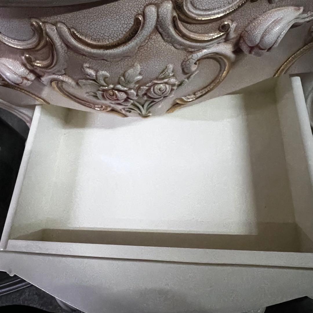 ケ*ブ様 ロココ調 姫家具 アンティーク ドレッサー 大型 豪華 猫脚