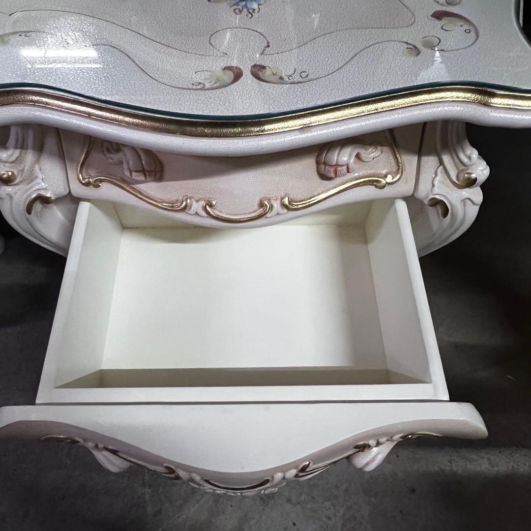 ケ*ブ様 ロココ調 姫家具 アンティーク ドレッサー 大型 豪華 猫脚