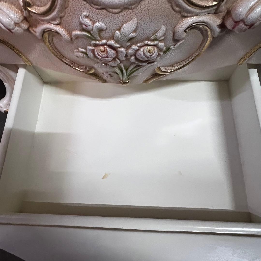 ケ*ブ様 ロココ調 姫家具 アンティーク ドレッサー 大型 豪華 猫脚