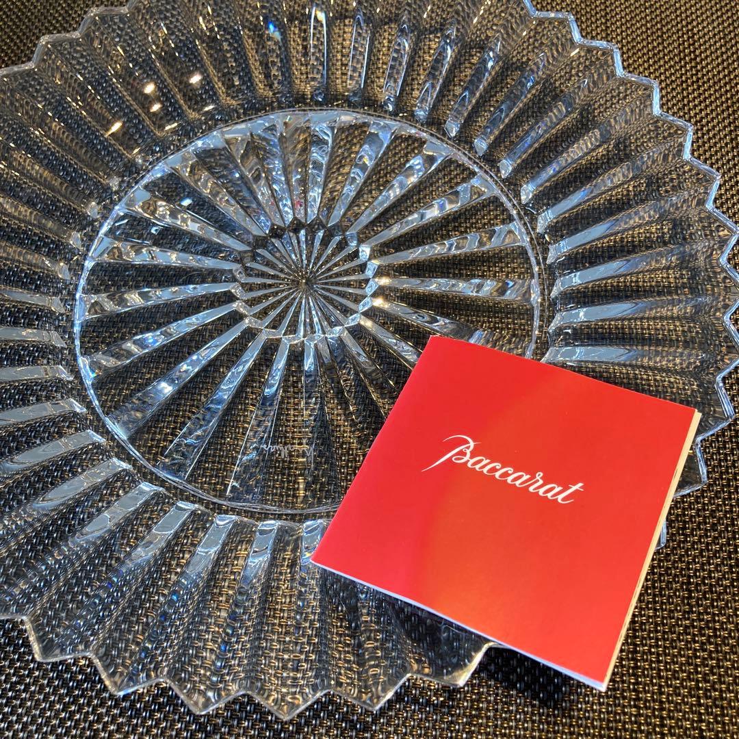 未使用品　Baccarat バカラ　ミルニュイプレート　皿　26cm