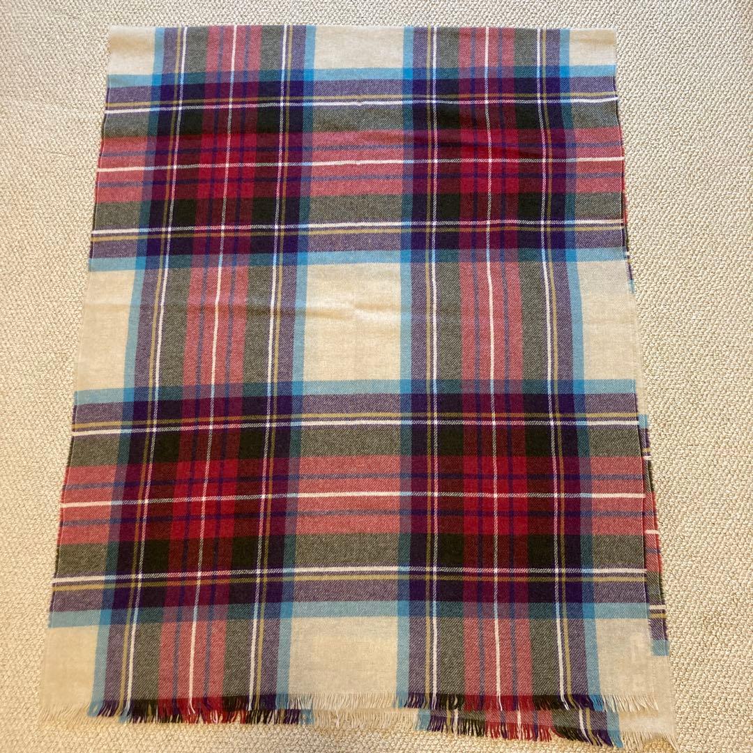 Johnstons of Elgin カシミア 薄手 大判 ストール