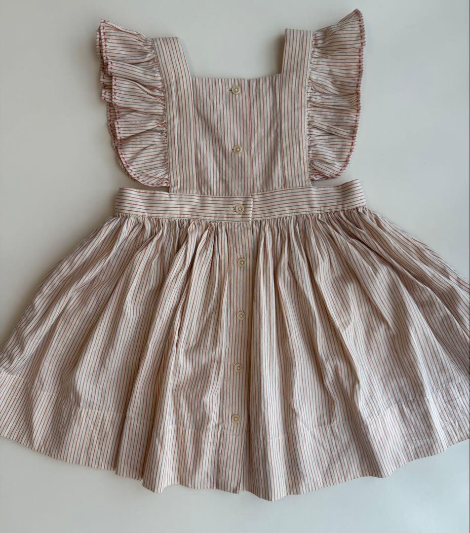 ワンピース Apolina Bessie Pinafore Cazan Stripe