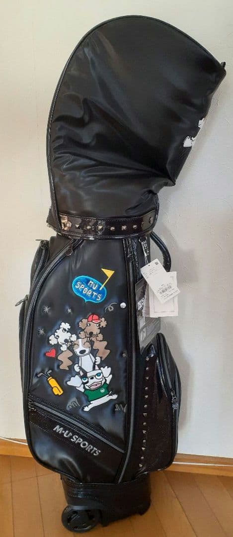 [新品未使用] 25春夏新作MU SPORTS キャディバッグ ローリングソール