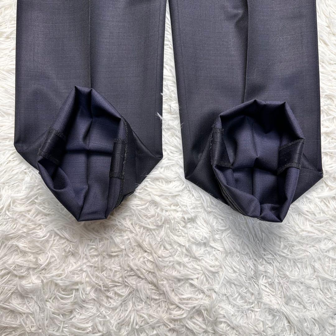 希少 現行 極美品 ポールスミス ドーメル×地図柄 光沢 セットアップ 総柄総裏