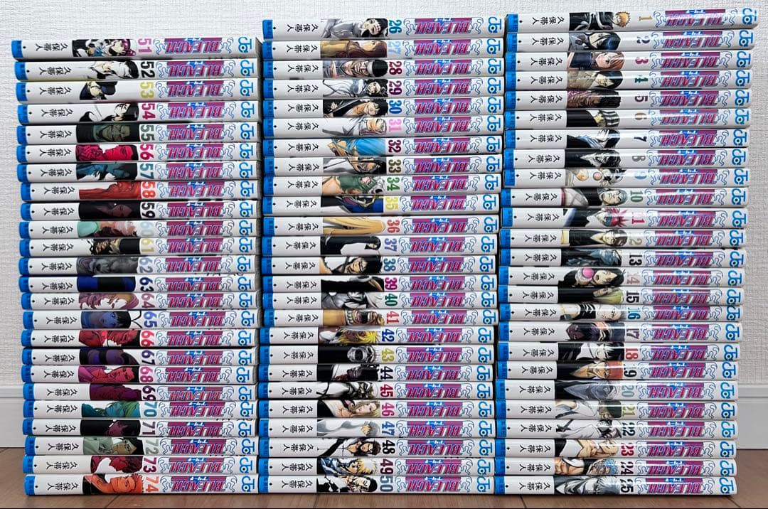 BLEACH ブリーチ　久保帯人　全巻セット 1-74巻