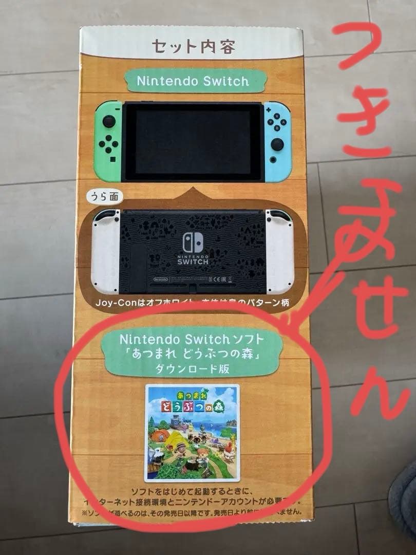 Nintendo Switch 本体 あつまれ　どうぶつの森バージョン