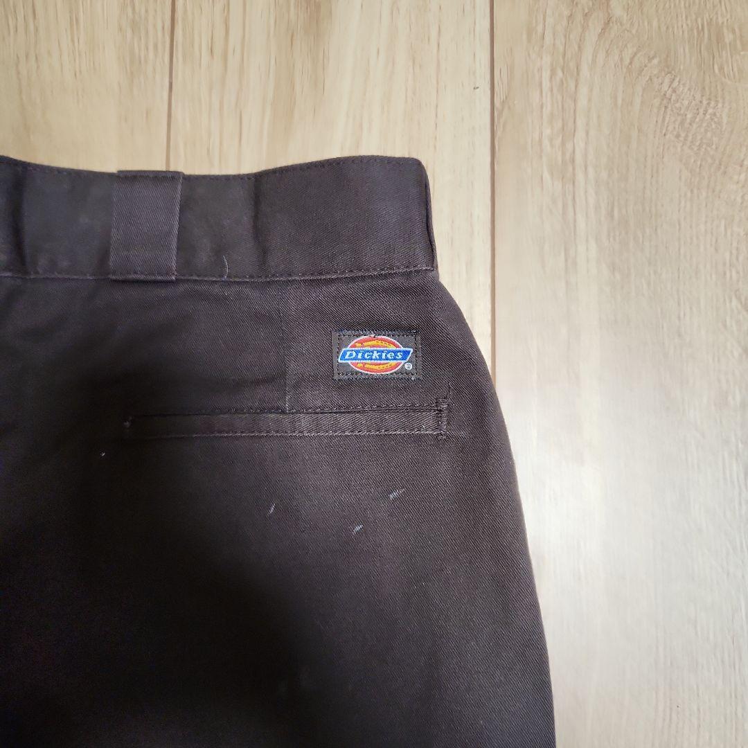 80s〜 Dickies 874 USA製 ブラウン 茶 TALONジップ