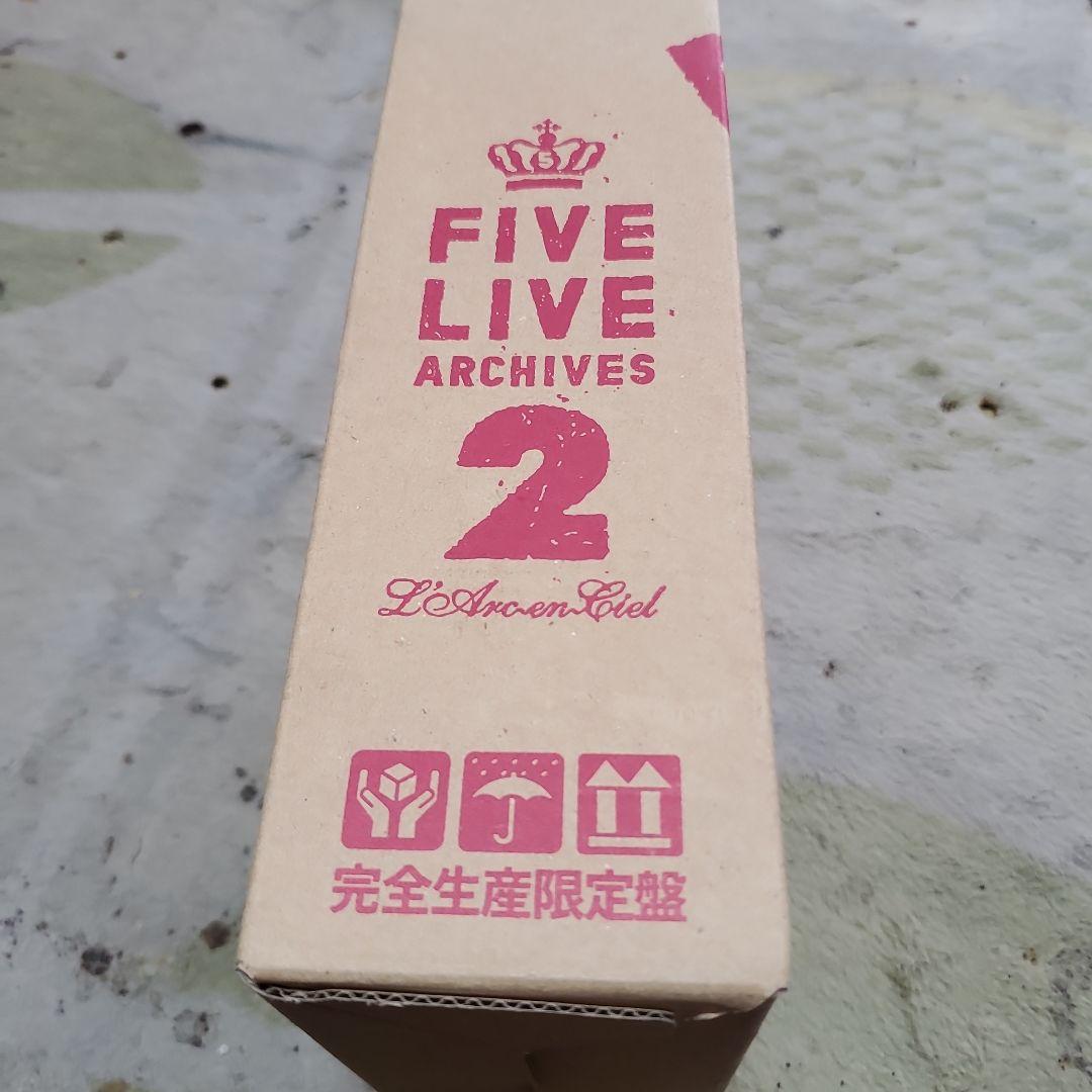 ミュージック L'Arc~en~Ciel FIVE LIVE ARCHIVES 2