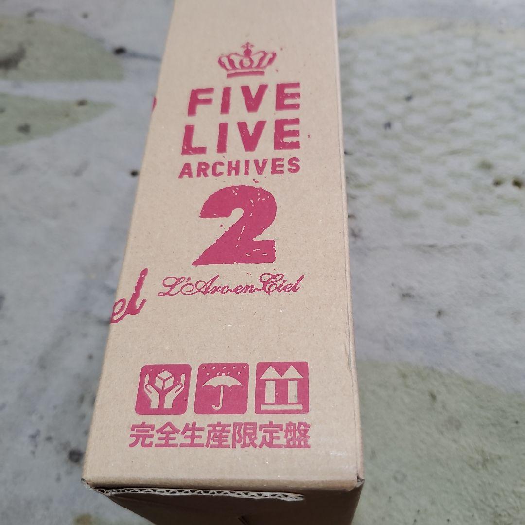 ミュージック L'Arc~en~Ciel FIVE LIVE ARCHIVES 2