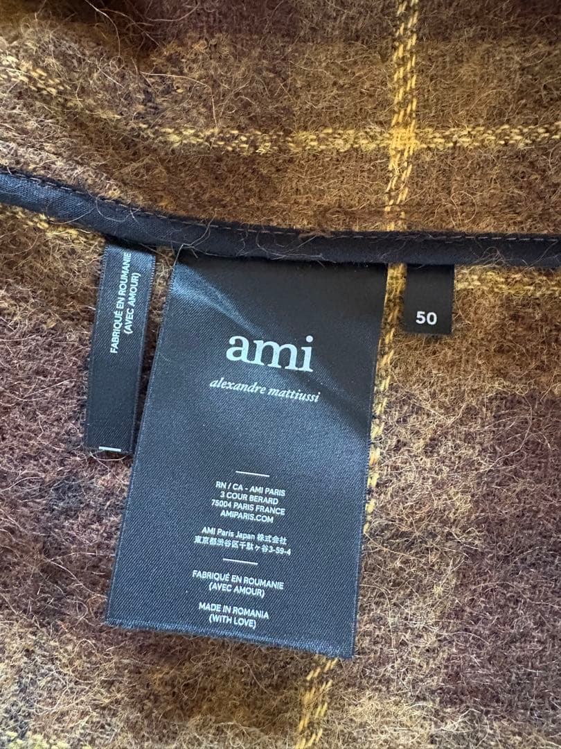 ami paris モヘアコート　定価19万程度