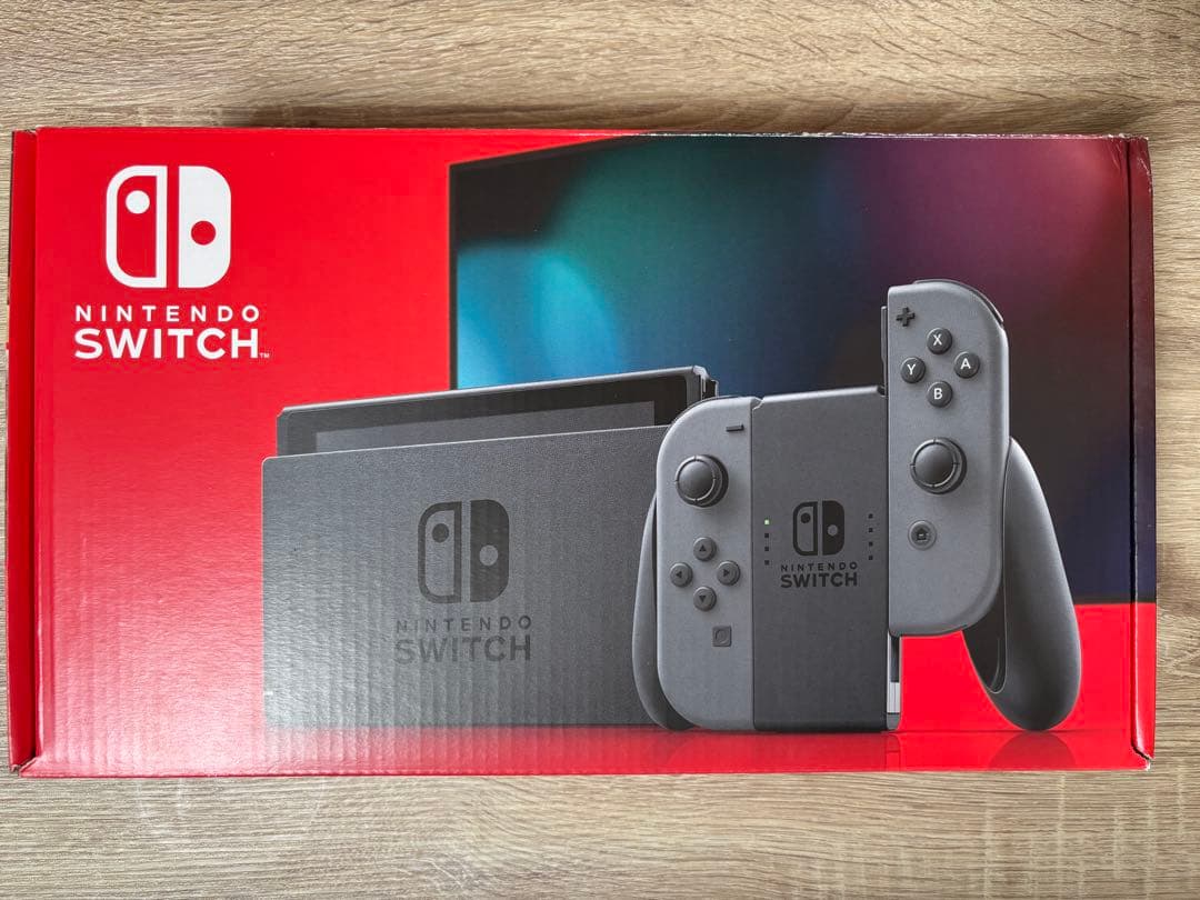 Nintendo Switch本体【Joy-Con (L) / (R) グレー】