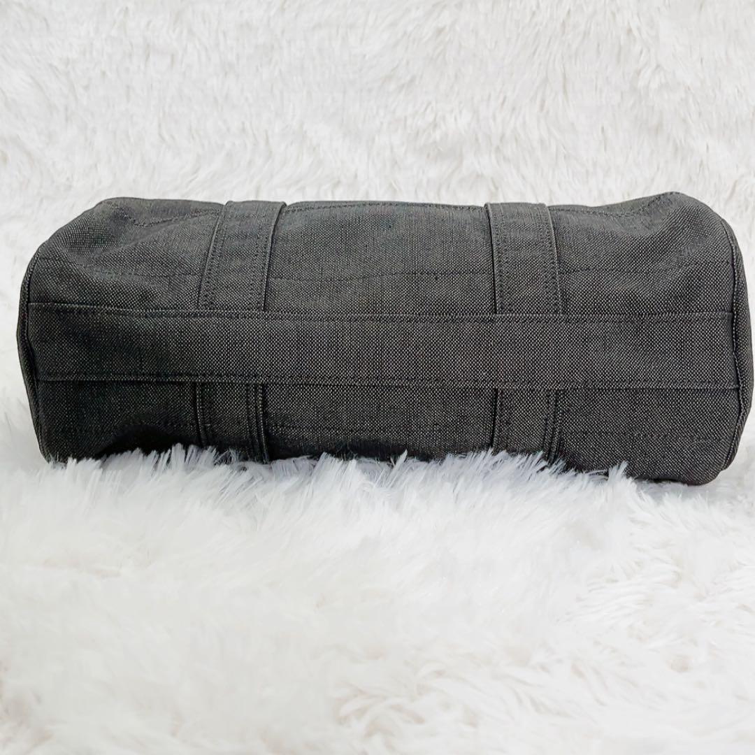 【廃盤】極美品 ポーター スモーキー ブラックキャンバス ドラムバッグ