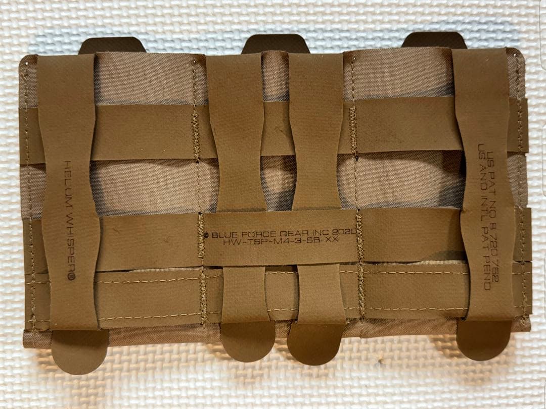 ブルーフォースギア テンスピード M4 マガジン ポーチ 中古品 コヨーテ 薄型