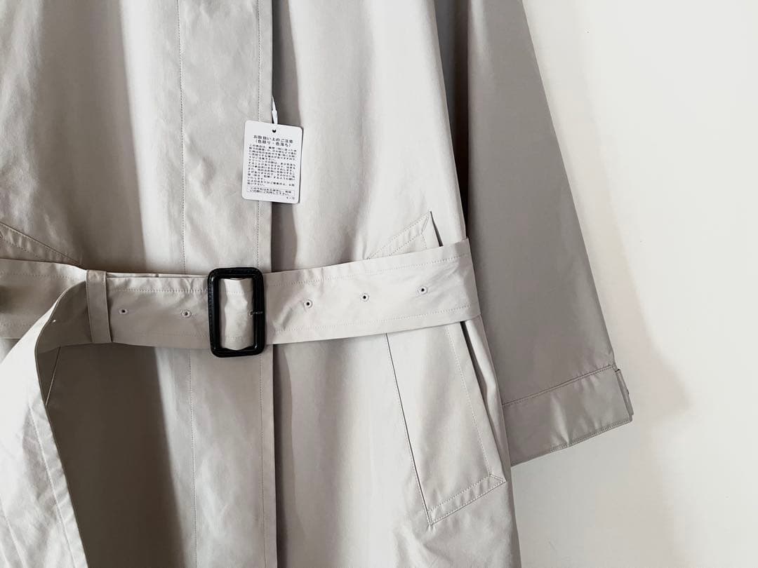 新品 マーガレットハウエル コットンナイロン 2wayスプリングコート 7.5万
