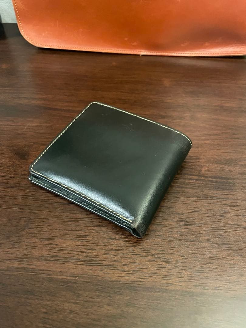 ホワイトハウスコックス　二つ折り財布　グリーン