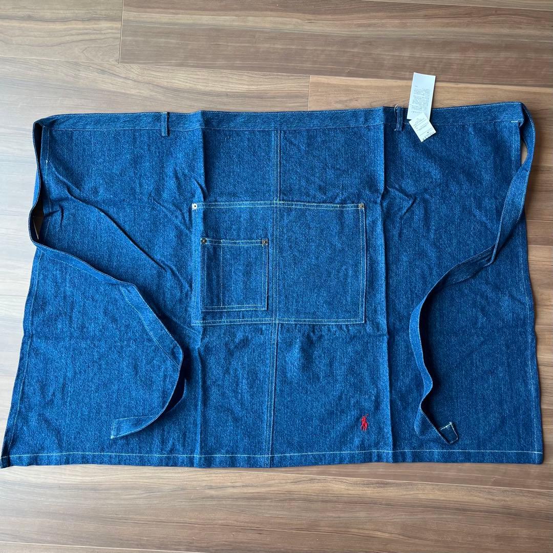 【新品　未使用】ラルフローレン　エプロン　ソムリエ　デニム