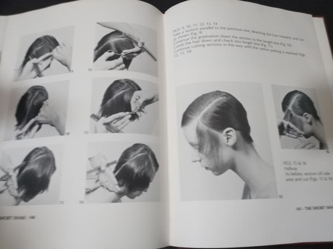 趣味・スポーツ・実用 cutting hair the vidal sassoon way