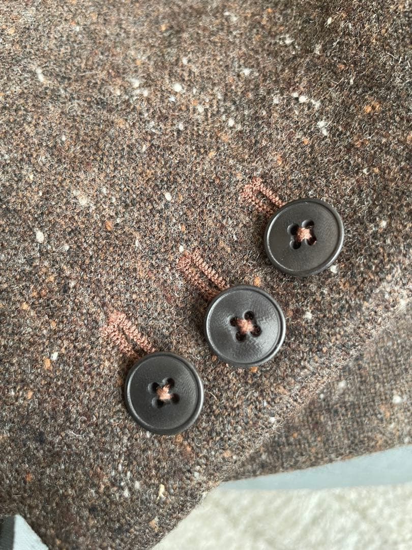 ★SALE!!★ FRANK LEDER ウールツイードテーラードジャケット