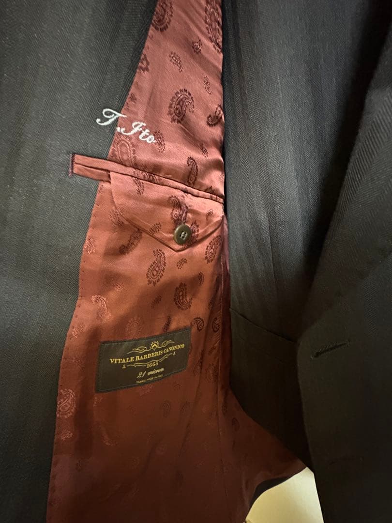 EAST BESPOKE TAILOR オーダーメイド　イアン君モデル　スーツ