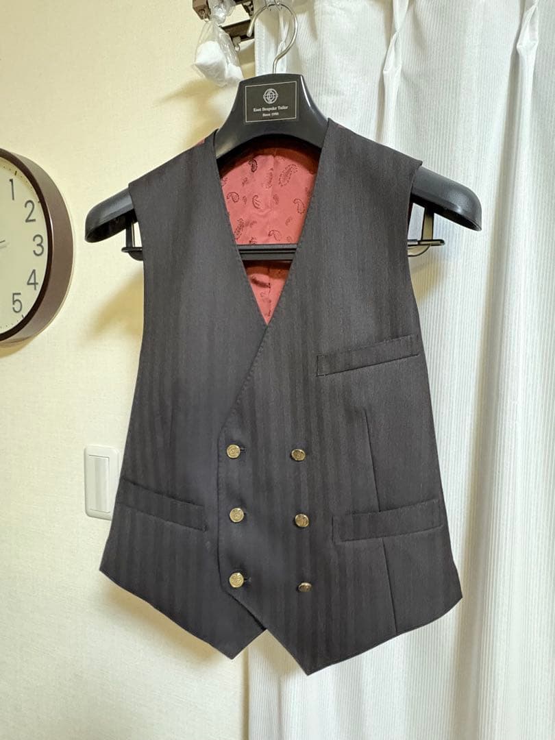 EAST BESPOKE TAILOR オーダーメイド　イアン君モデル　スーツ