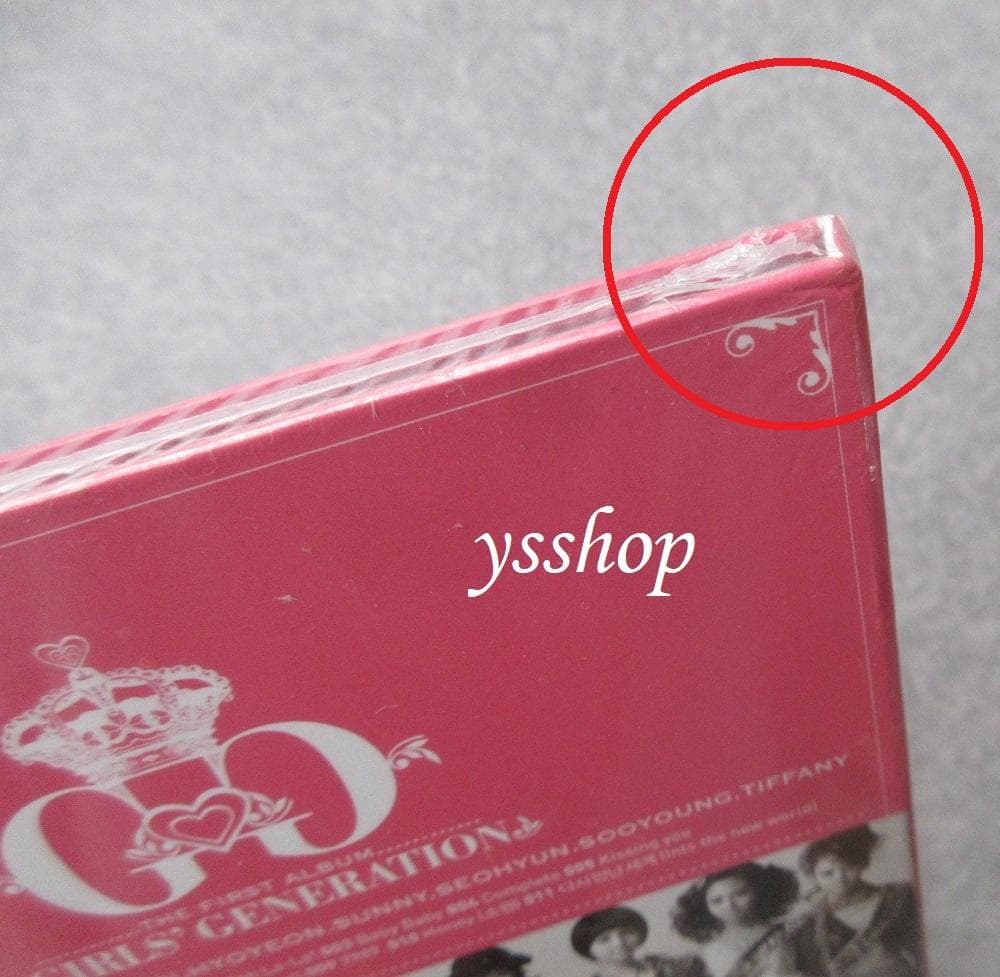 【新品】少女時代 1集　少女時代（韓国盤）