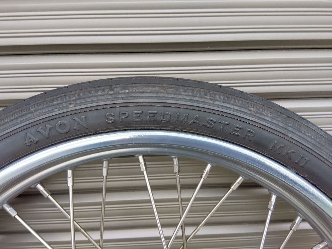 ハーレー 21インチ ナローフロントホイール タイヤ付き 3/4　検）チョッパー