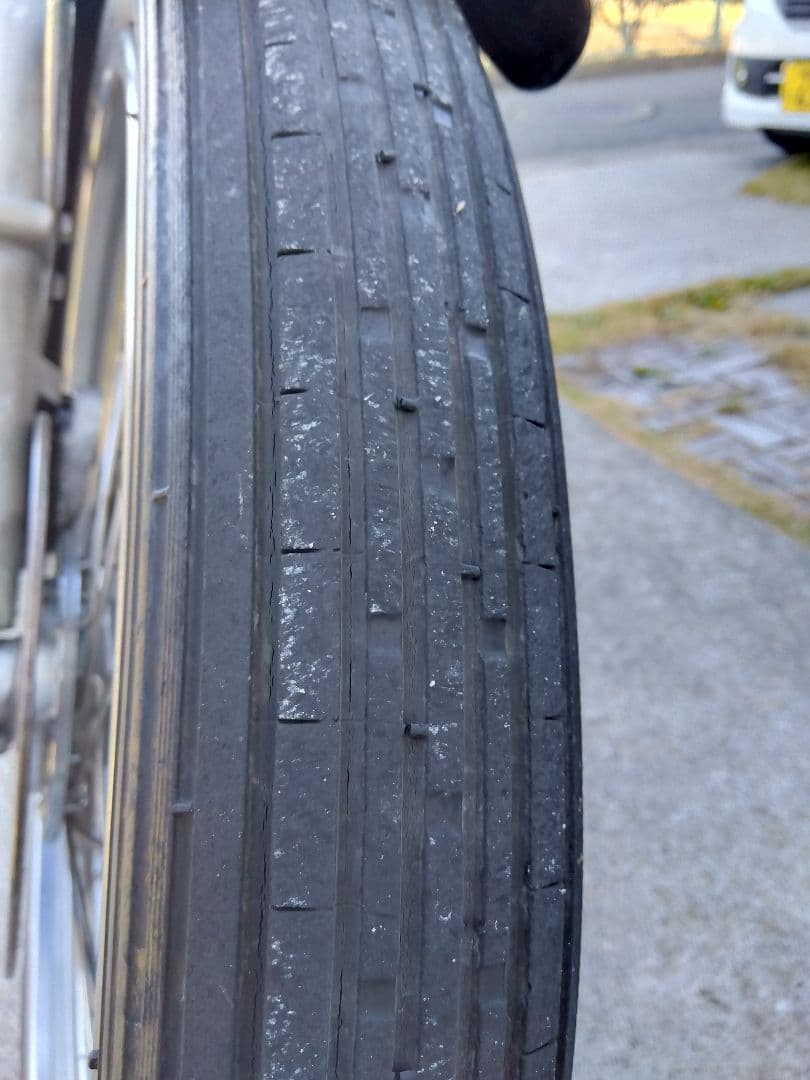 ハーレー 21インチ ナローフロントホイール タイヤ付き 3/4　検）チョッパー