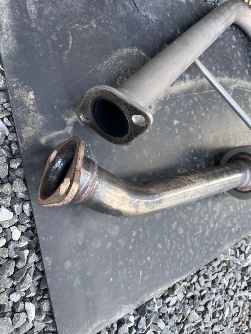 スズキ　エブリィ　DA64W ターボ　２本出しマフラー　ステンレス