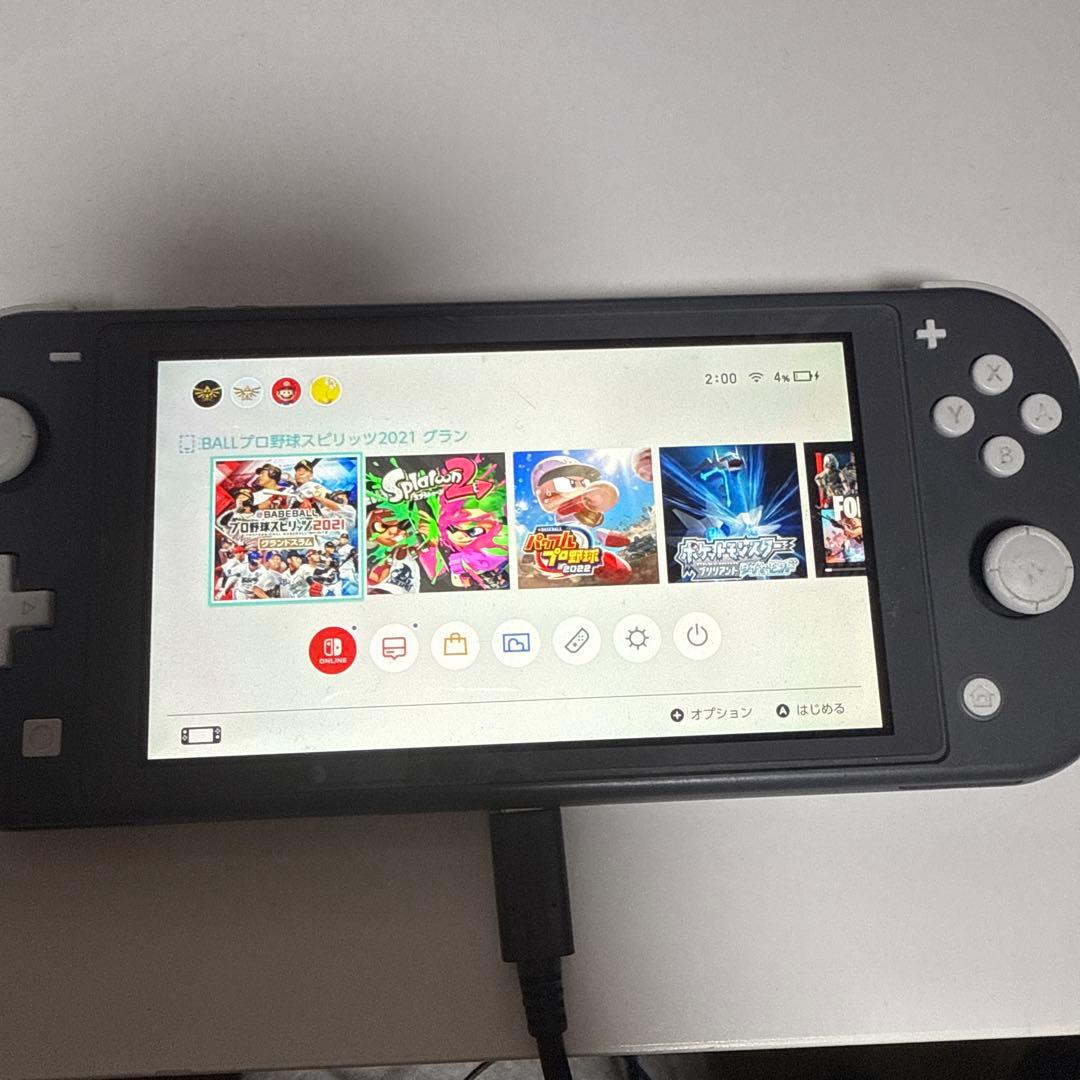 Switch Lite グレー