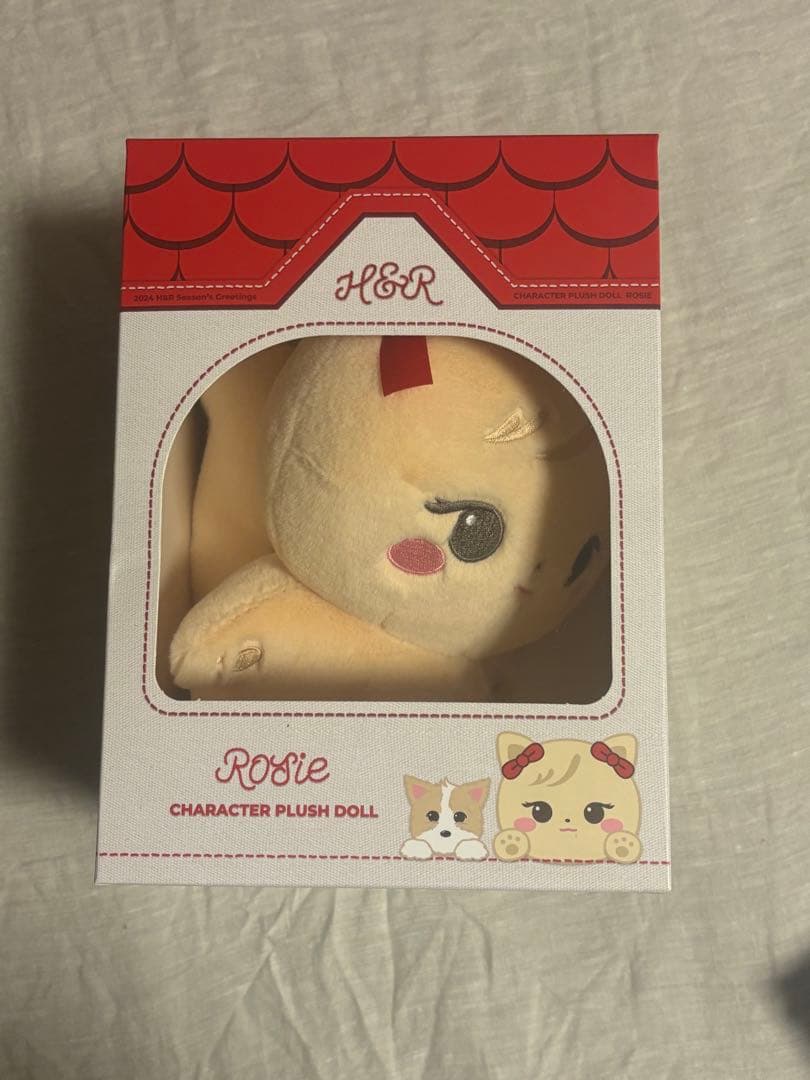 Blackpink ロゼ ぬいぐるみ　Hank & Rose 2024 rose