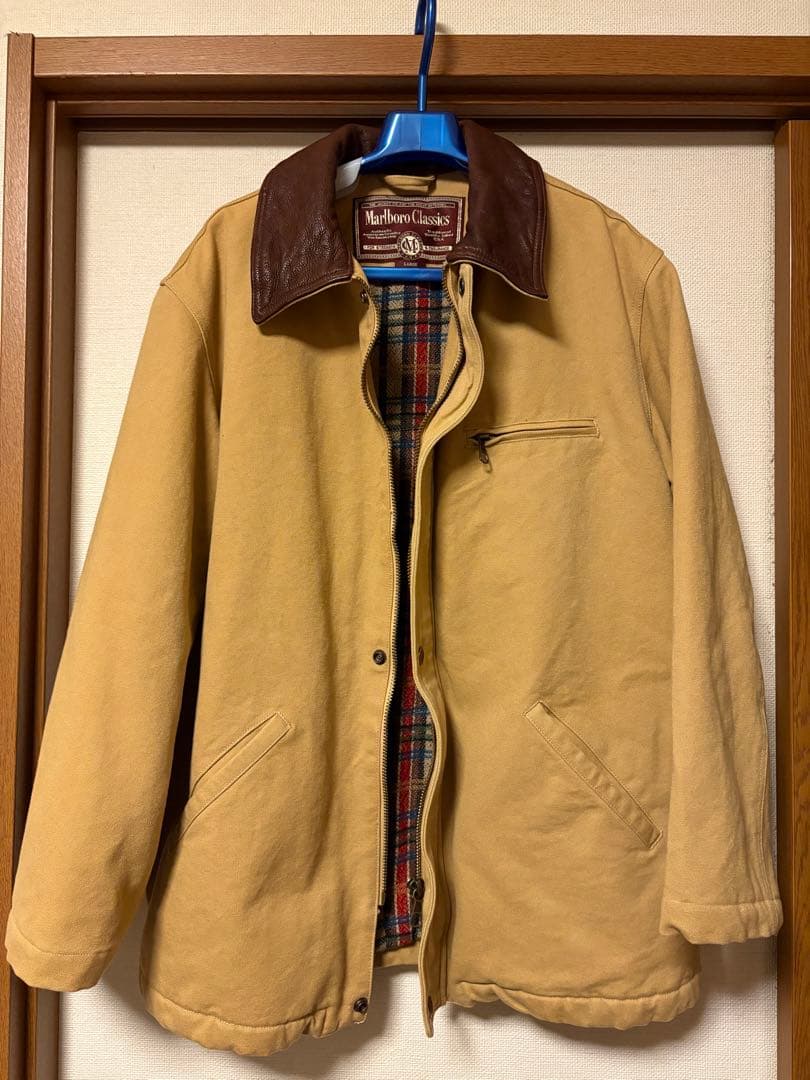 Marlboro Classics　イタリア製　ダック生地　カバーオール　L 茶