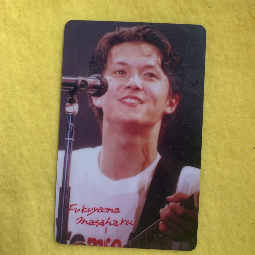 福山雅治　カード