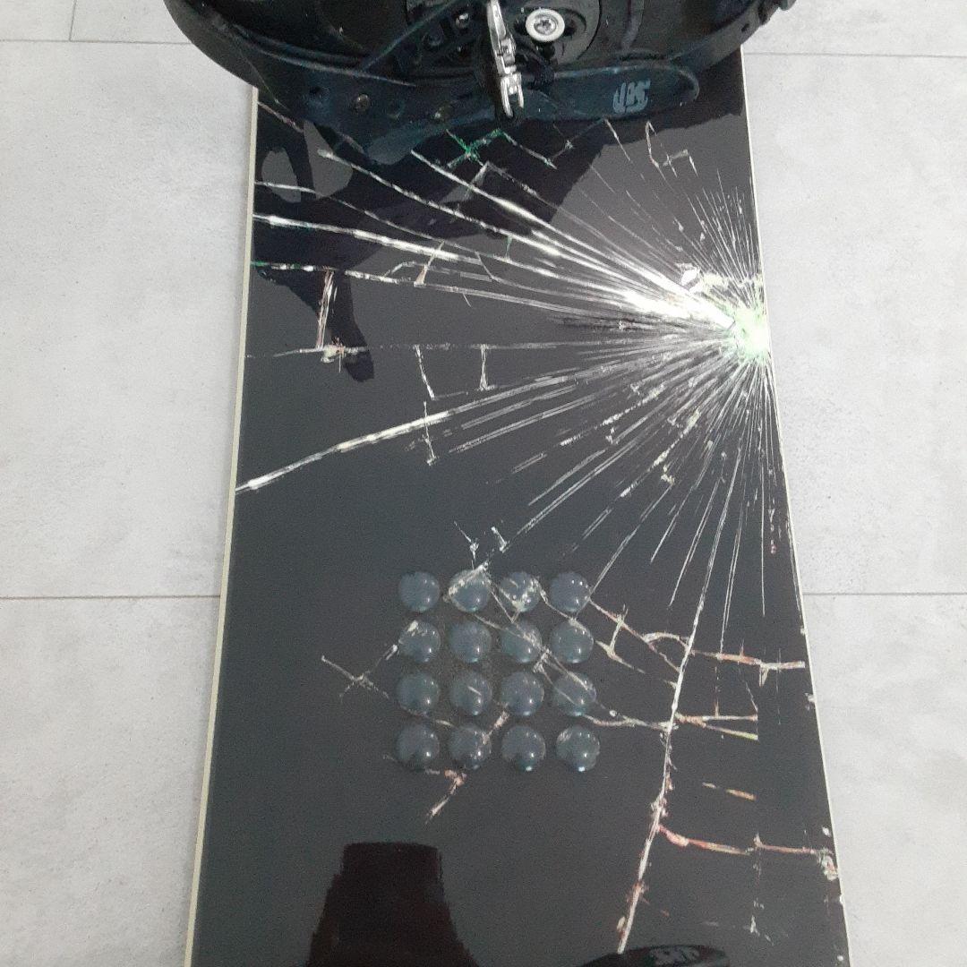 BURTON CLASH 161 スノーボード3点セット カバー＆ビンディング付