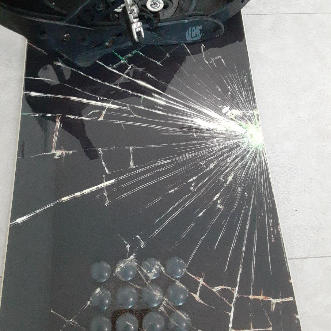 BURTON CLASH 161 スノーボード3点セット カバー＆ビンディング付