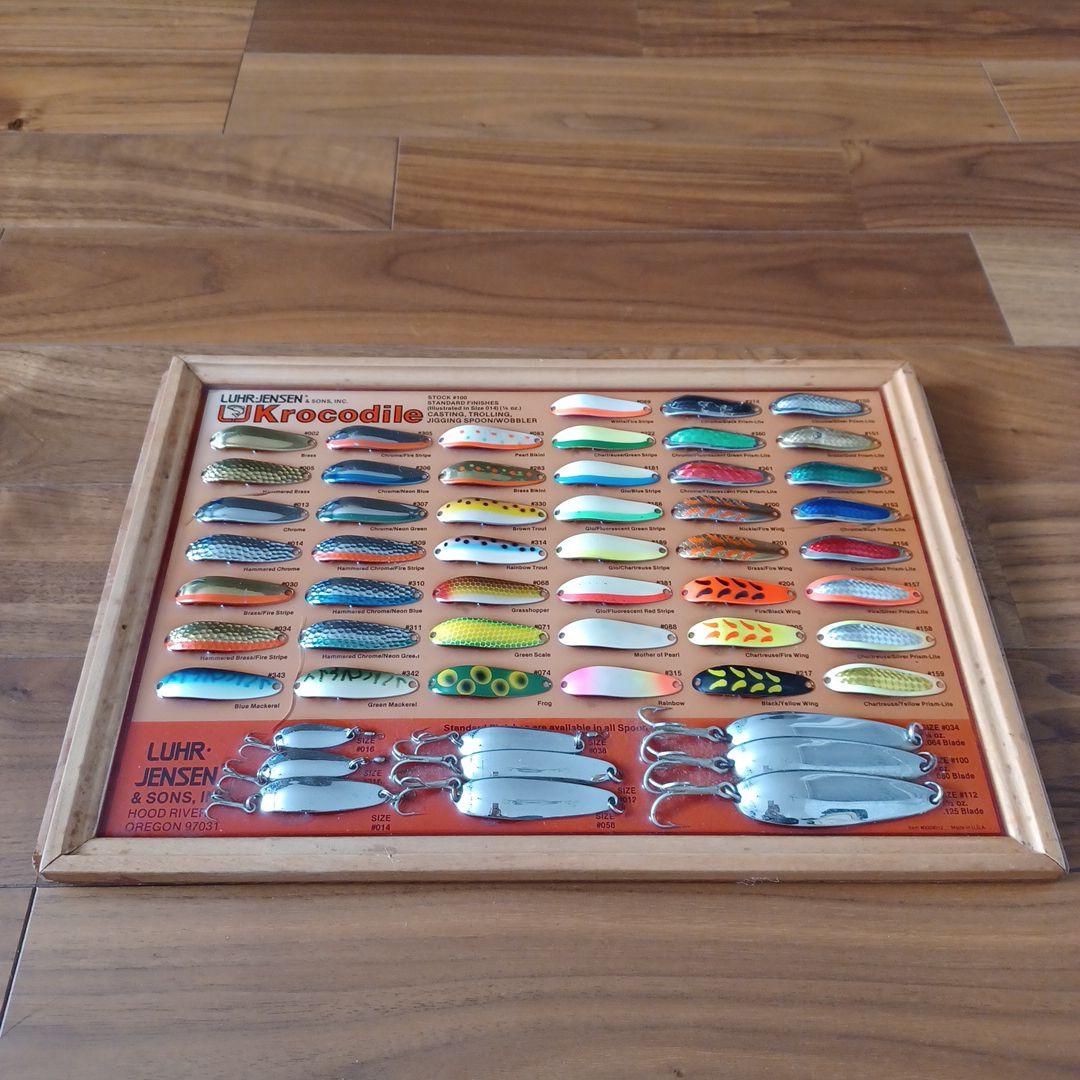 ルアークロコダイルディスプレー額