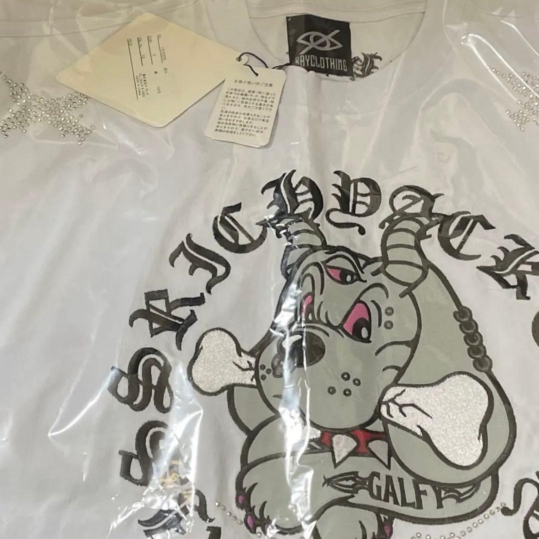 kry clothing ガルフィー コラボ ピカピカ注射器ロンT